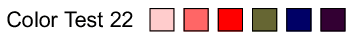 Color Test 22